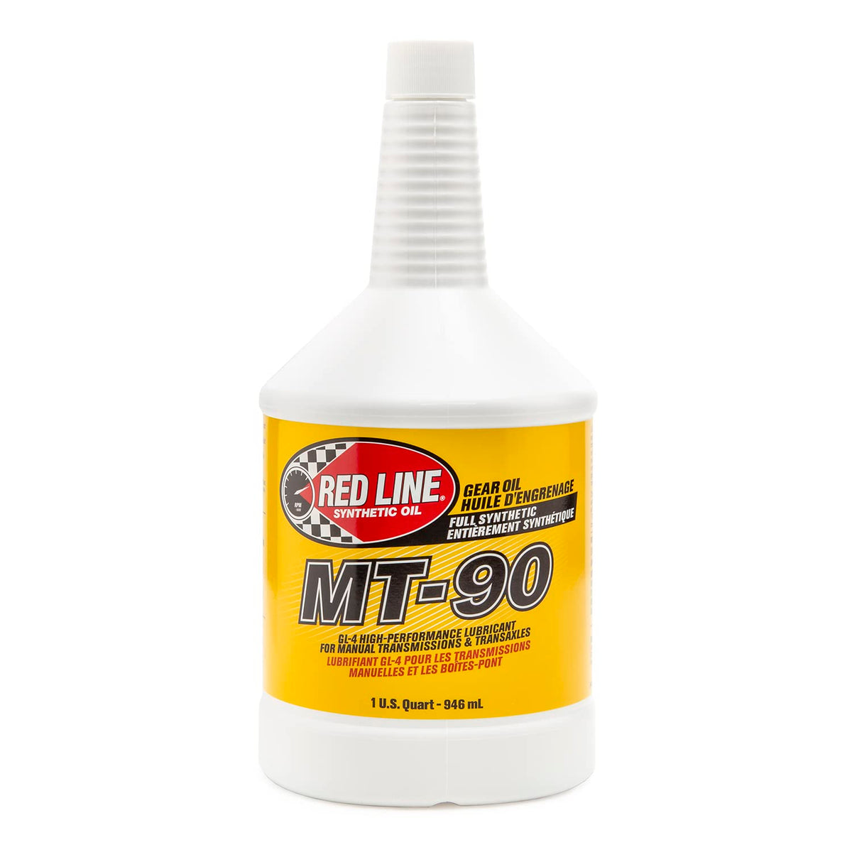 Red Line quart bottle front view showing product and protection
