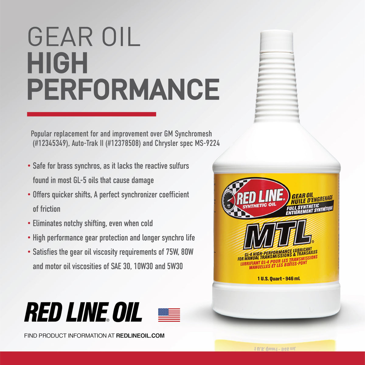 Close-up of Red Line oil pouring into gearbox, demonstrating smooth flow and controlled application