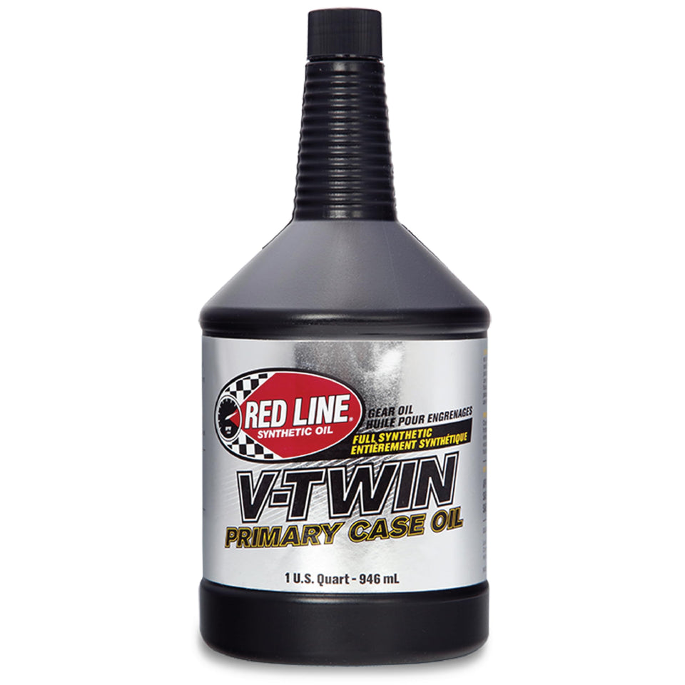 Red Line quart bottle front view showing product and reliable clutch protection