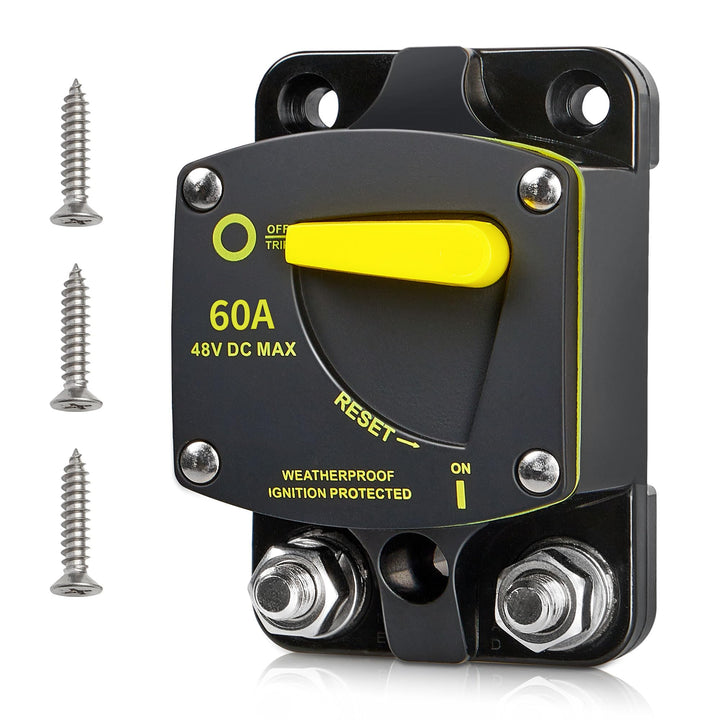 RED WOLF front view showing compact breaker for reliable circuit protection