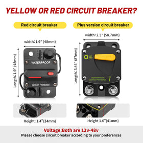 RED WOLF wiring example in car audio setup ensuring amplifier circuit protection