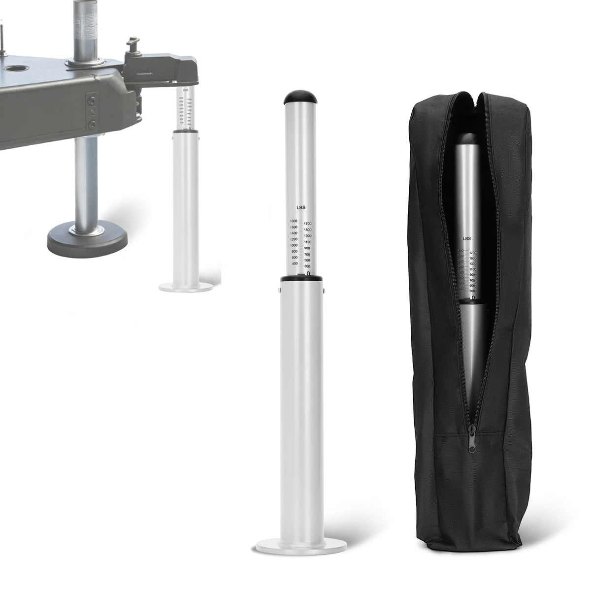 Redants front view showing heavy-duty steel frame and plate, ensures accurate load readings