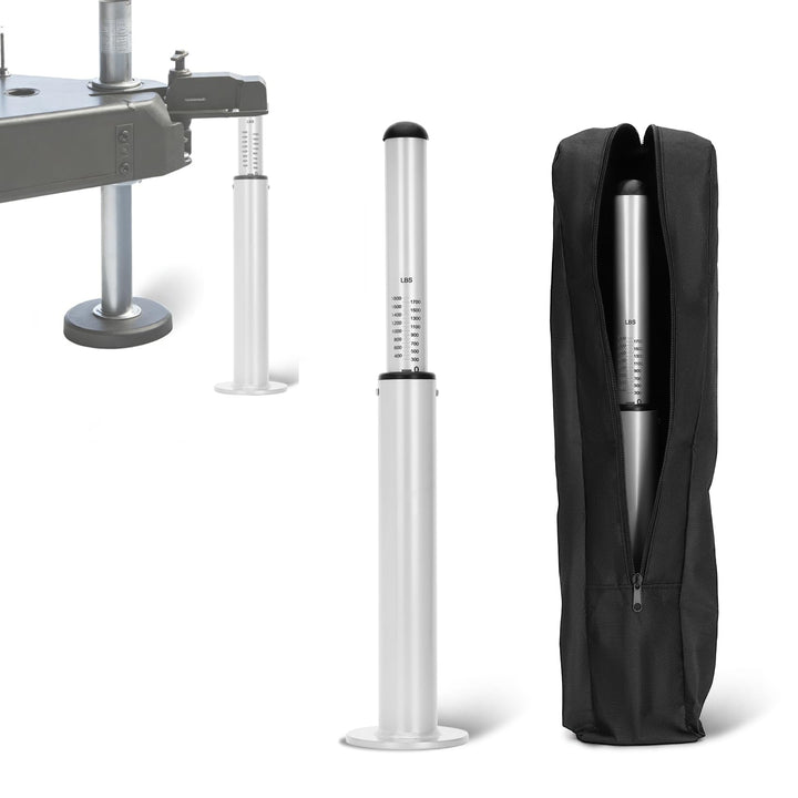Redants front view showing heavy-duty steel frame and plate, ensures accurate load readings