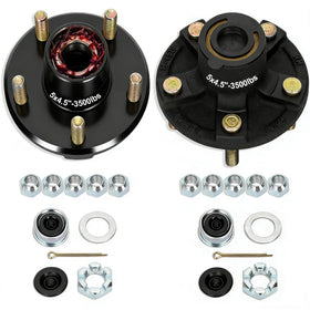 Redants front view of assembled 5-lug hub showing bolt pattern and ready-to-install benefit