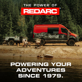 REDARC packaging with included remote and cables for complete install convenience