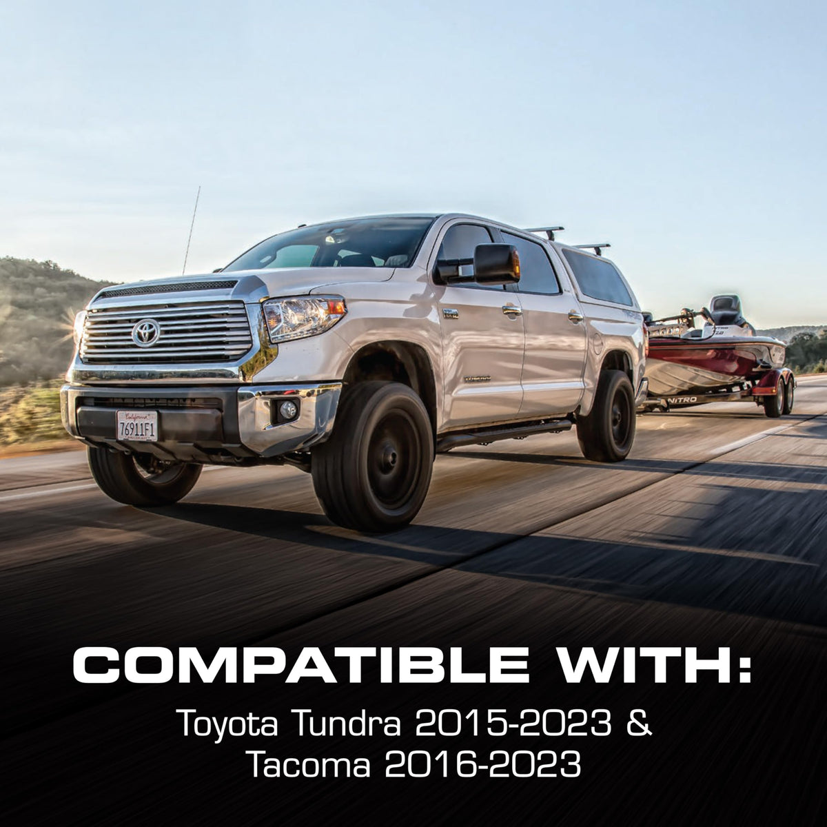 REDARC installed in Toyota dash demonstrating factory-style integration and clean look