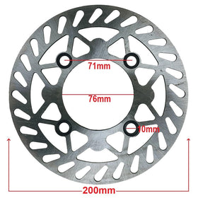 RedCap brake rotor detail showing secure pre-mounted braking part