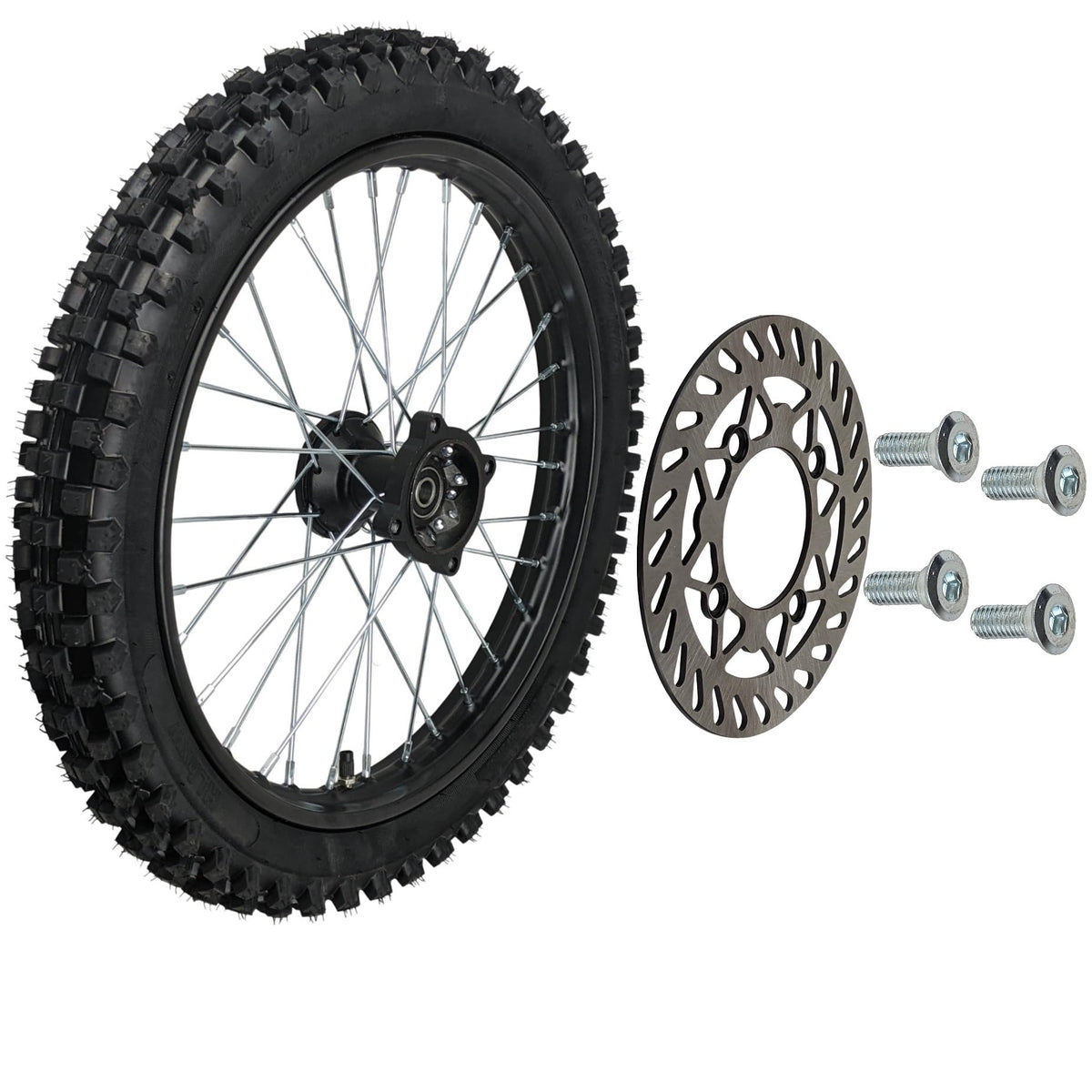 RedCap front wheel assembly showing ready-to-install convenience