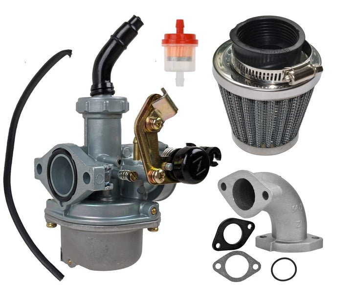 RedCap PZ22 front view showing complete carburetor and easy installation