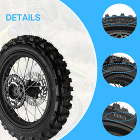 RedCap hub with brake rotor and 41T sprocket showing complete drivetrain fitment