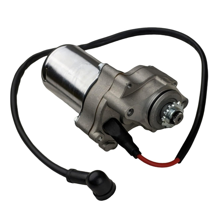 RedCap starter front view showing compact lower-mount design and easy fit
