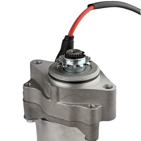 RedCap starter installed on ATV lower engine mount demonstrating fitment