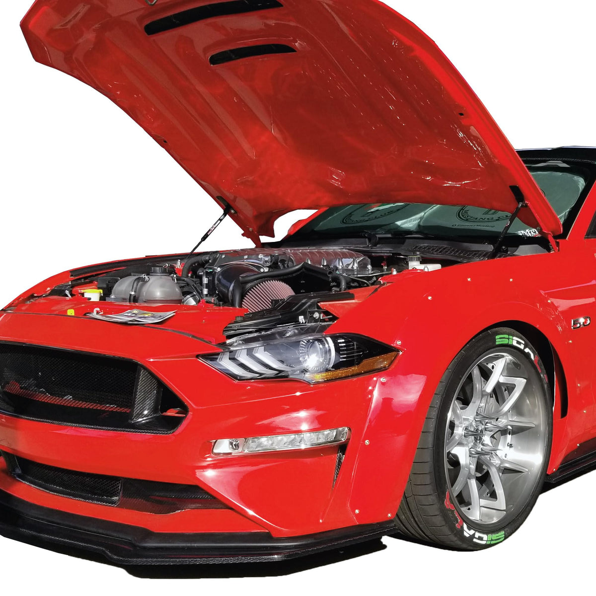 Redline Tuning black powder‑coat finish detail showing corrosion protection