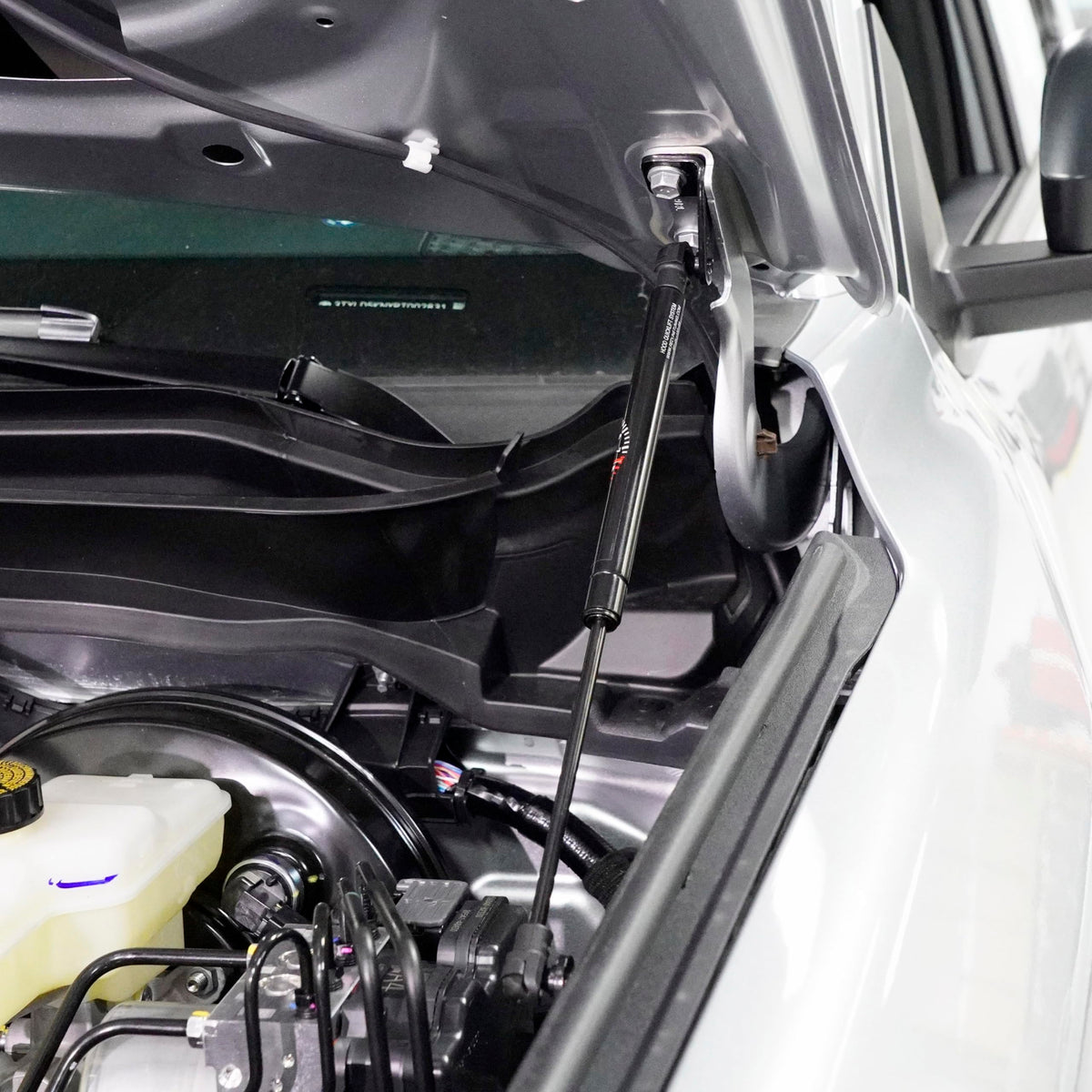 Redline Tuning engine bay clean profile after prop-rod removal for uncluttered access