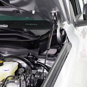 Redline Tuning engine bay clean profile after prop-rod removal for uncluttered access