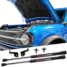 Redline Tuning front packaging showing Maxlift Plus kit and clear benefit