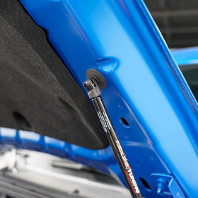 Redline Tuning mounting bracket detail illustrating bolt-in ease and stability