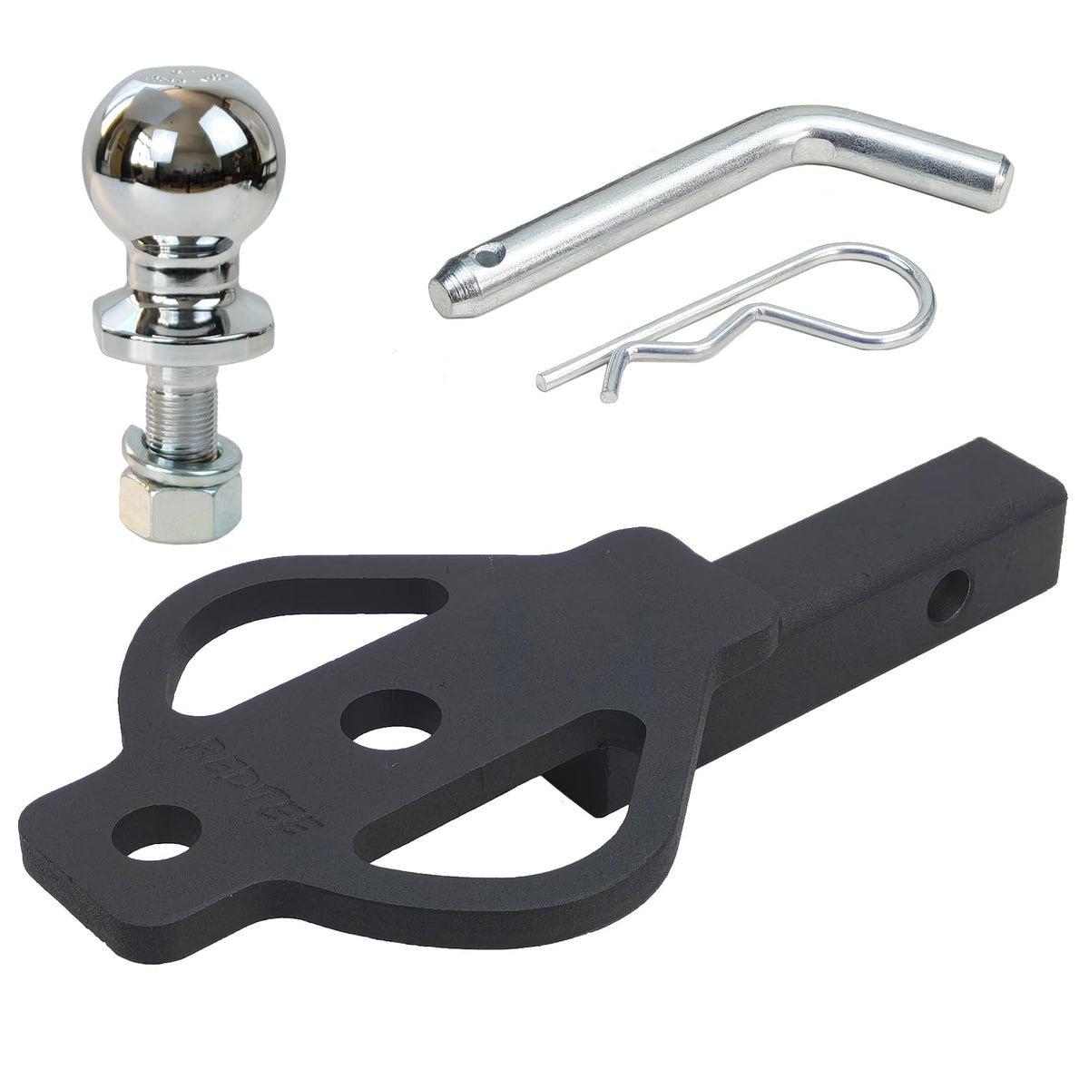 REDTEE shank close-up with matte black finish demonstrating corrosion resistance