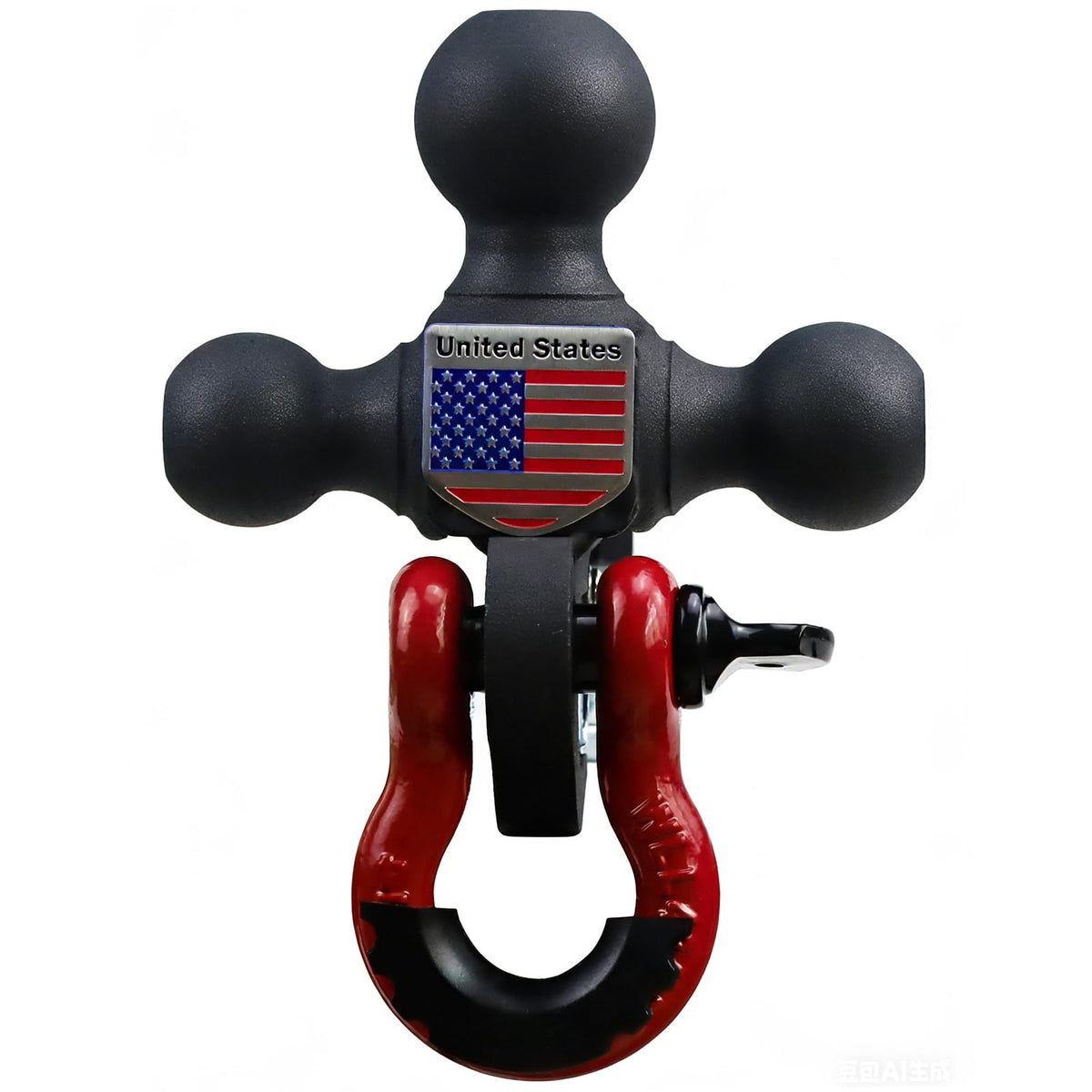REDTEE hitch on an off-road vehicle showcasing versatility and durable outdoor performance