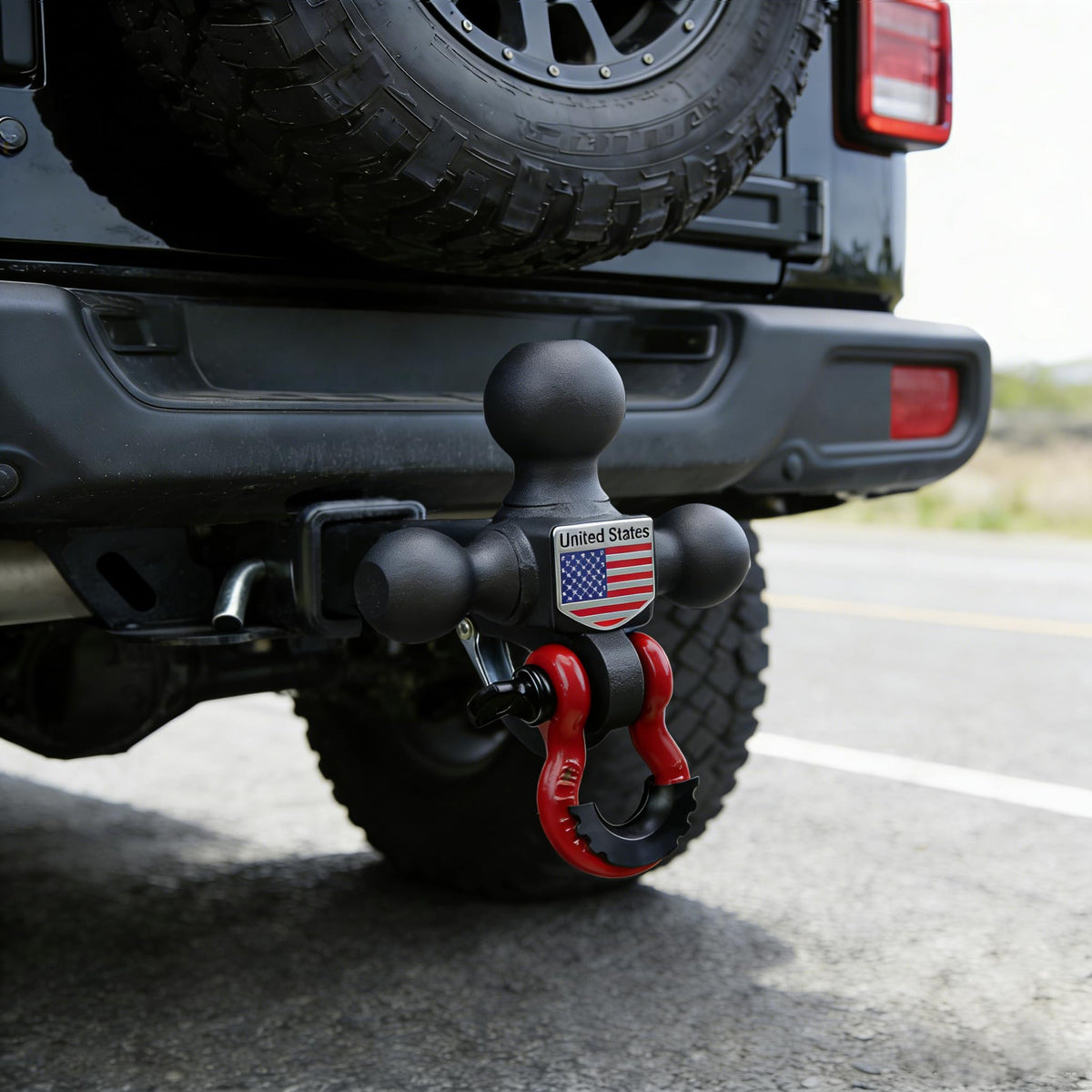 REDTEE heavy-duty towing hooks detail showing robust attachment for reliable anchoring