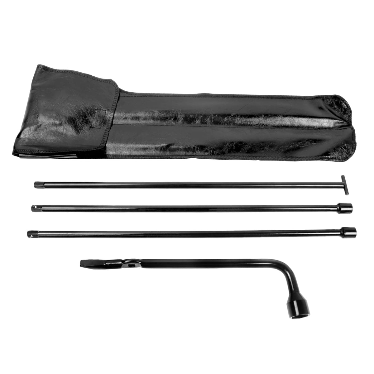 Reeauto front view of kit in carrying case showing compact storage and organization