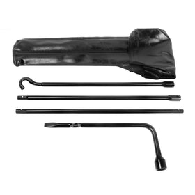 Reeauto front packaging showing complete spare tire tool kit and contents for quick access