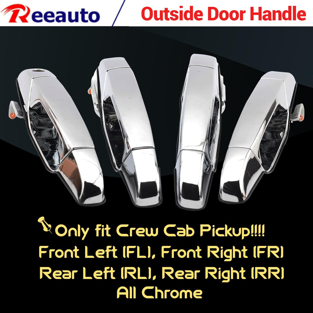 Reeauto front right exterior handle showing durable finish benefit