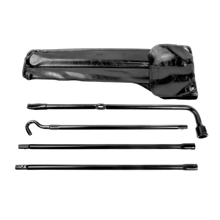 Reeauto front view of tool kit in pouch showing complete set and easy storage