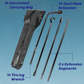 Reeauto hooked segment close-up showing rustproof finish and secure fit benefit
