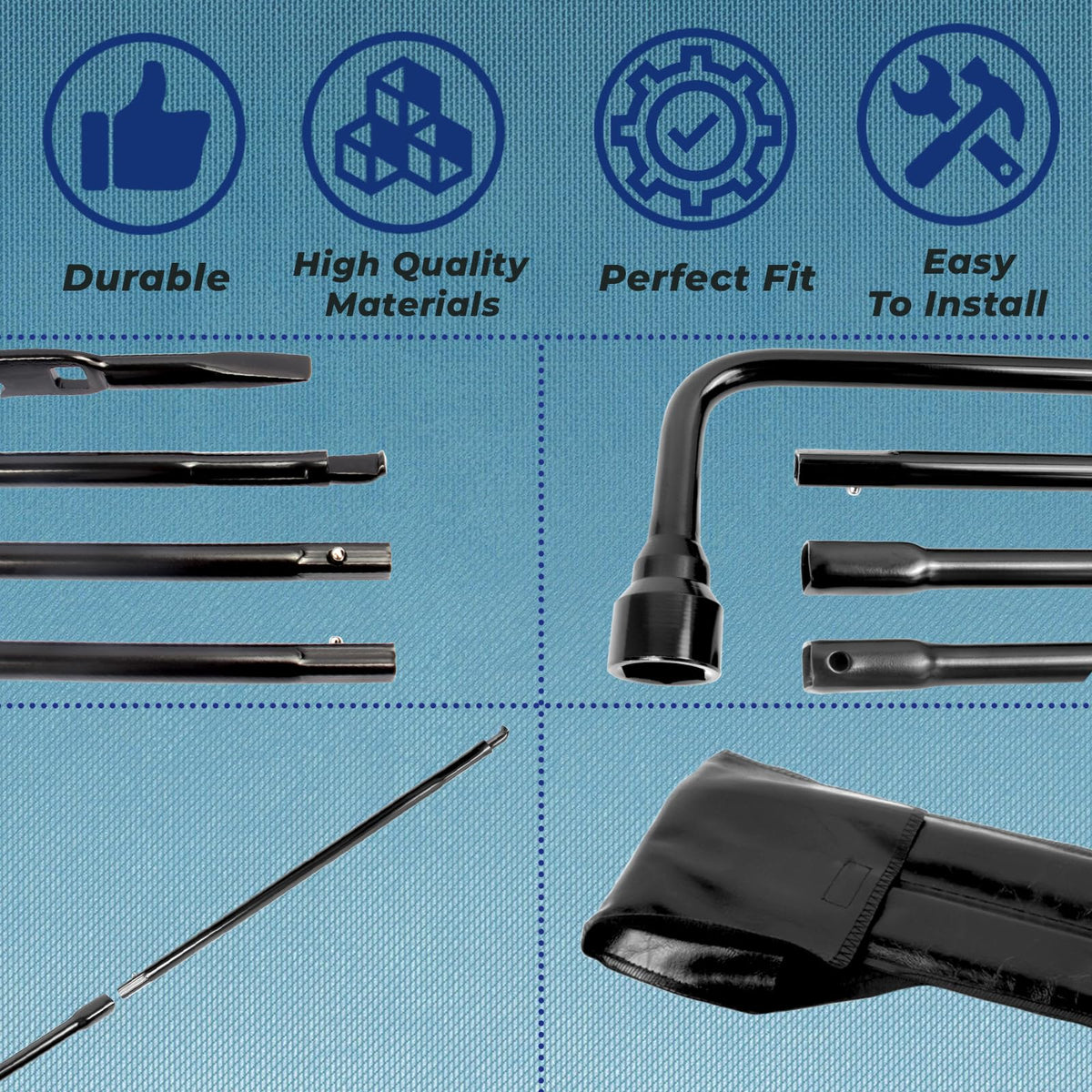 Reeauto tool next to a hand for scale, compact design and easy storage benefit