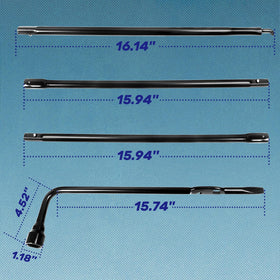 Reeauto wheel lug wrench detail, clearly showing socket fit and durable metal benefit