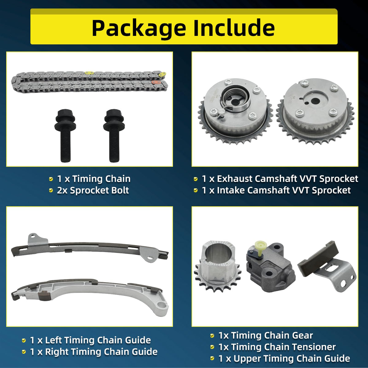 reemplazo product label with OEM numbers for easy compatibility checking
