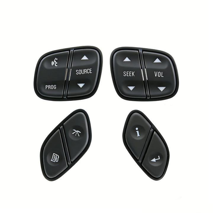 Reeoutdoor front view of full replacement button set showing complete controls and fitment benefits