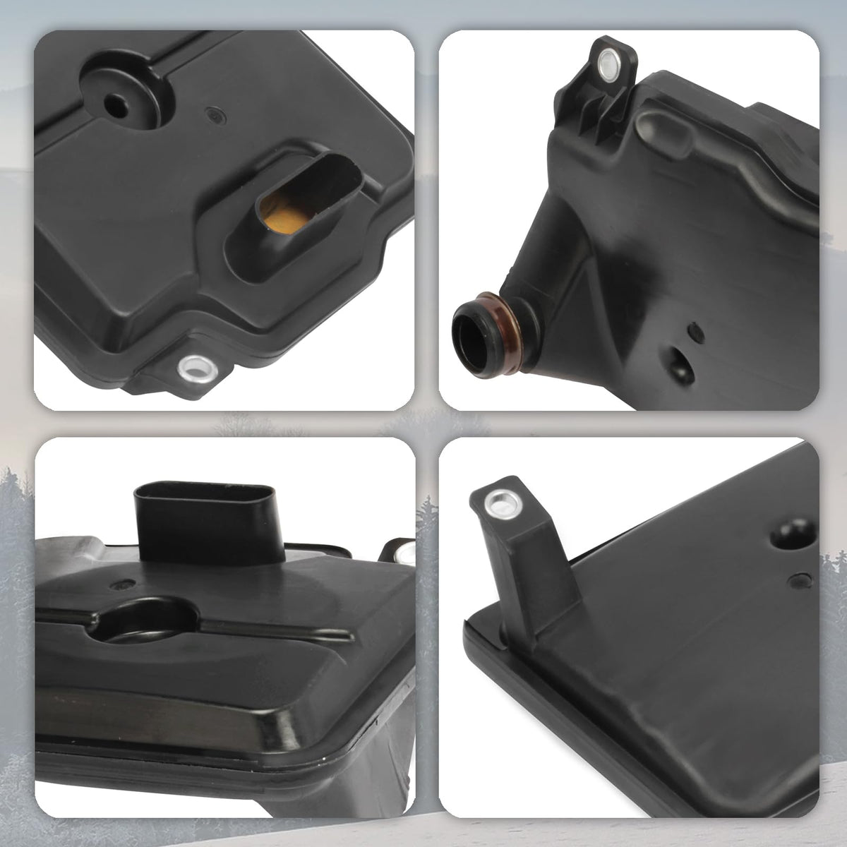 Reeoutdoor packaged kit contents showing filter and gasket ready for replacement