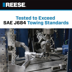 REESE chain stretched with measuring tape showing full 72-inch length for flexible fitment