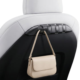REEVAA installed on seat back showing clean OEM look and added storage benefit