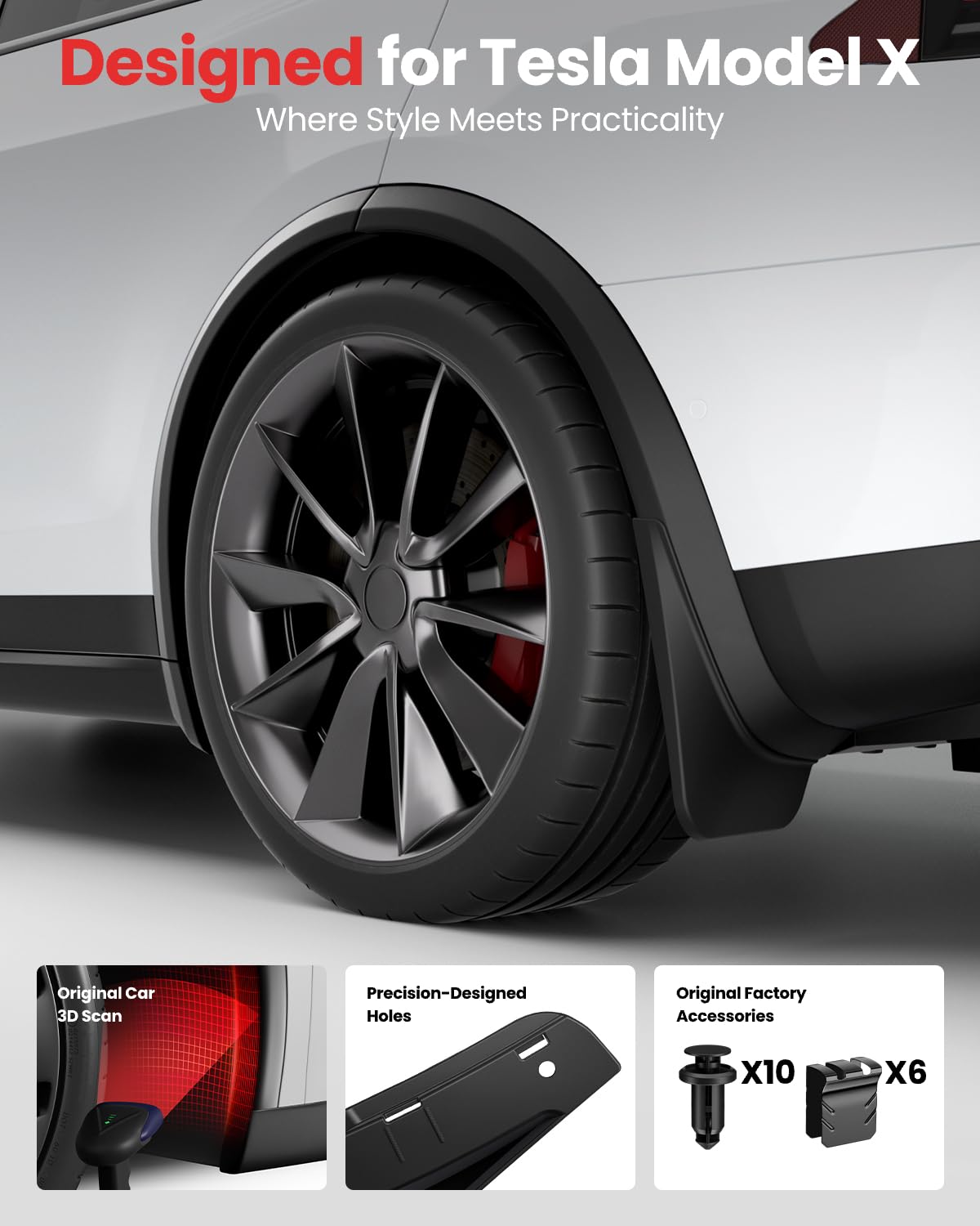 REEVAA installed on front wheel well protecting paint and deflecting debris