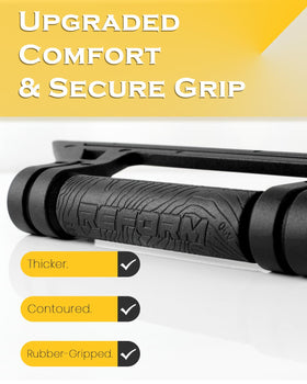 REFORM DESIGN installed on front seat overhead for safer entry