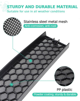REFORM DESIGN grill blocking leaves and insects shows debris prevention benefit