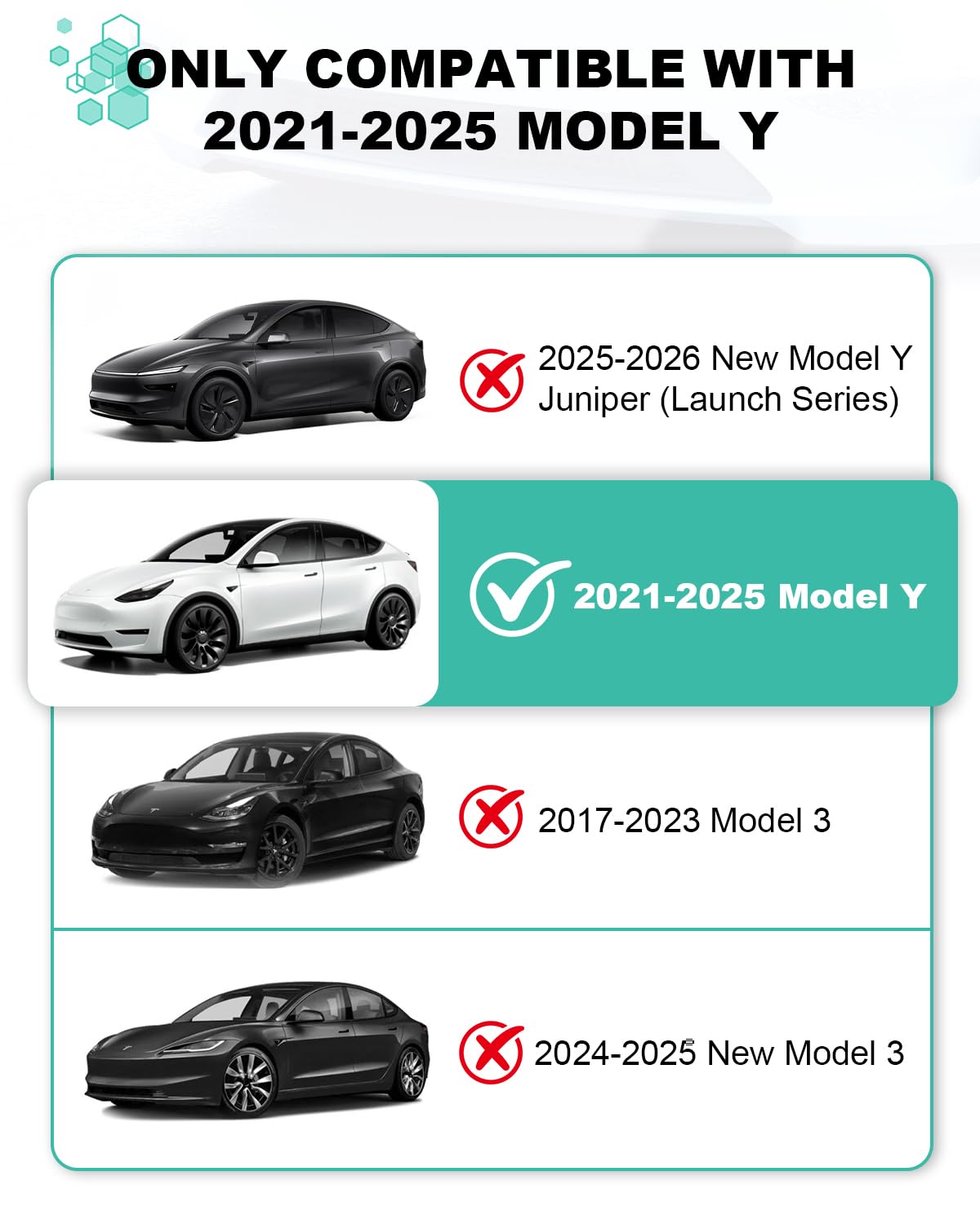 REFORM DESIGN side profile shows perfect fitment to Model Y front intake for stability