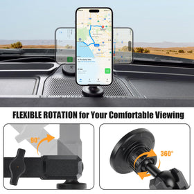 REFORM DESIGN phone mounted landscape for navigation offering clear driver visibility