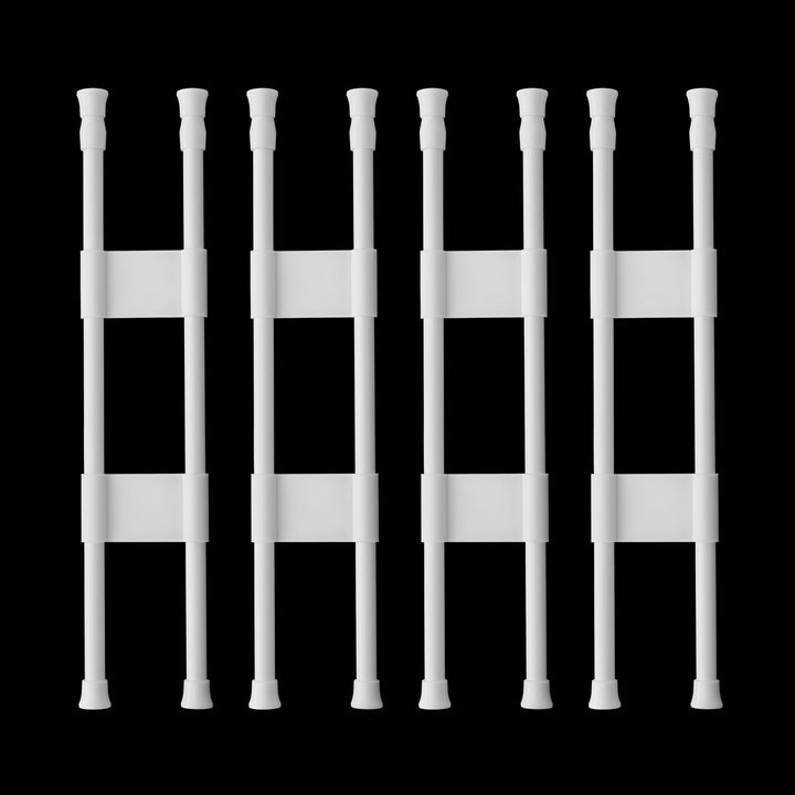 Reggory front packaging showing four sets and included baffles, clear contents benefit