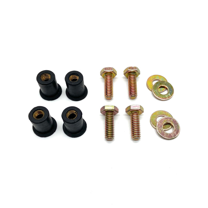Generic Region Offroad front view of box with mounting kit showing all components and fit guidance