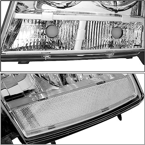 Reinko headlight next to ruler showing compact dimensions for correct fitment
