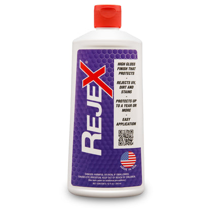 RejeX front packaging showing bottle and label for clear identification and trust