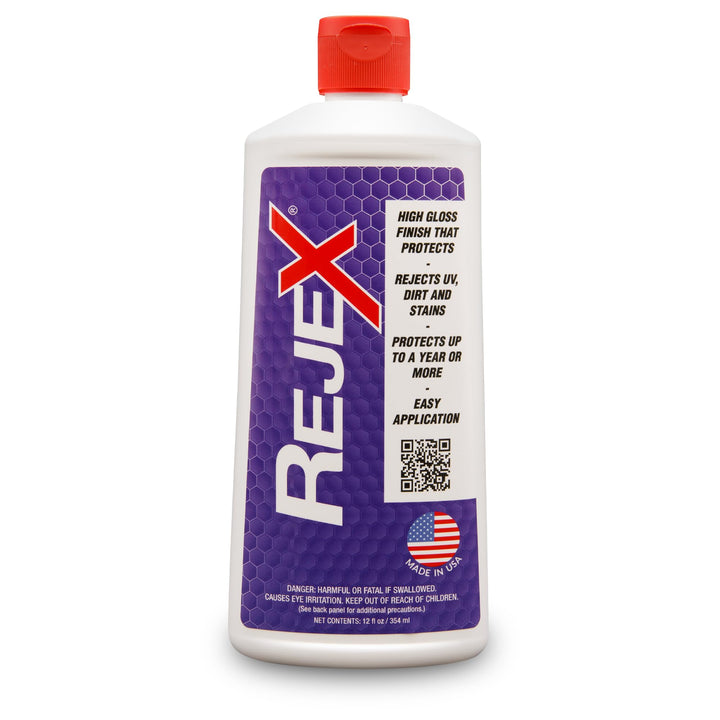 RejeX front packaging showing bottle and label for clear identification and trust