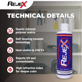 RejeX-coated wheel detail showing brake dust resistance and gloss