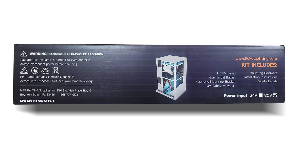 REKOLIGHTING bulb next to ruler displaying 14-inch size for fit verification