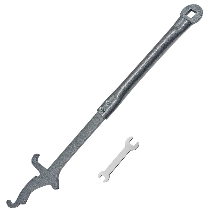 Relioky front view of lift tool kit showing robust lever and secure fit benefit