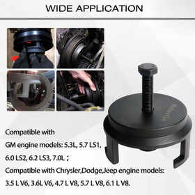 ReluxGo close-up of central forcing screw demonstrating precise controlled extraction benefit
